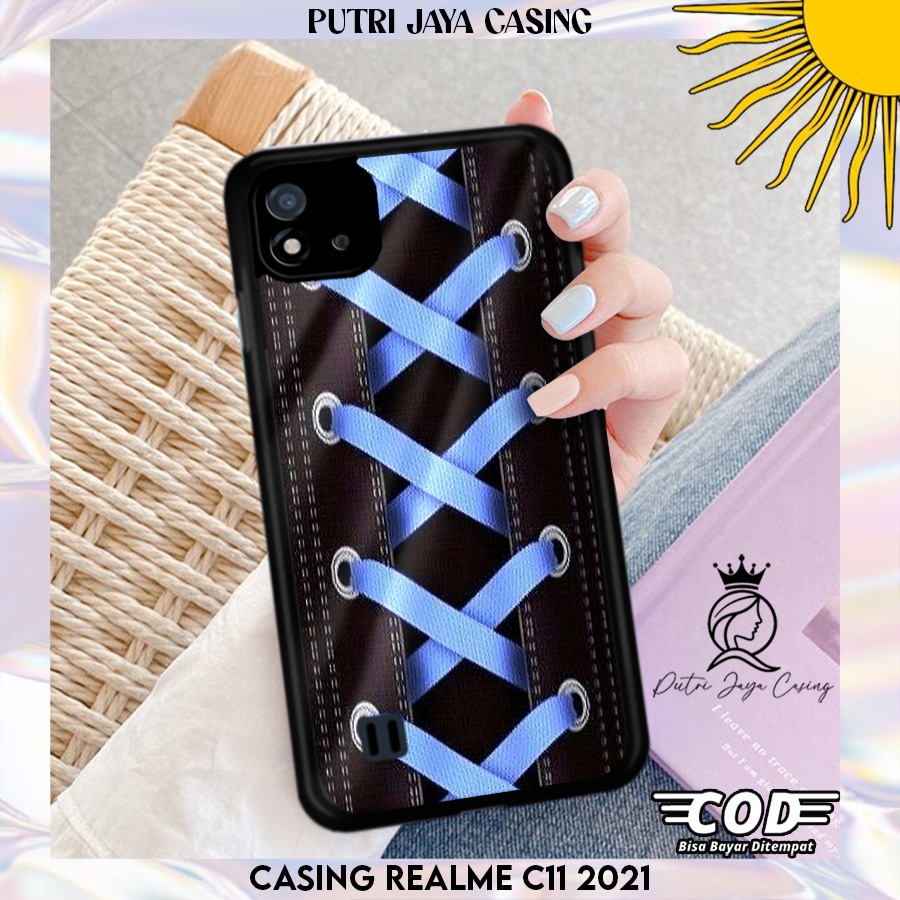 Case Hp Realme C11 2021 casing Realme C11 2021 Motif [ SEPATU01 ] Casing Terbaru Case Karakter Lucu 