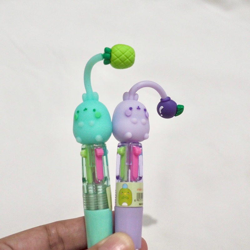 

Pulpen Tinta 4 Warna / Pulpen Karakter Boneka Lucu