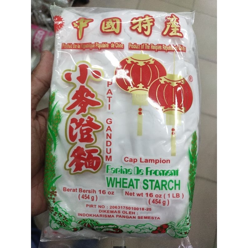 

Pati Gandum cap Lampion 454gr Wheat Starch