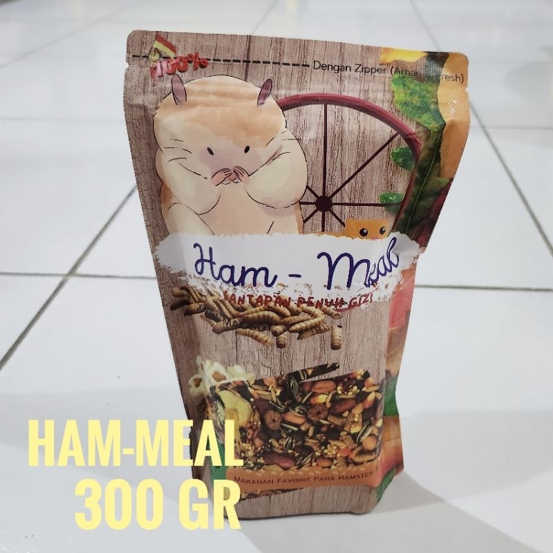 HAM-MEAL 300 GR PAKAN HAMSTER