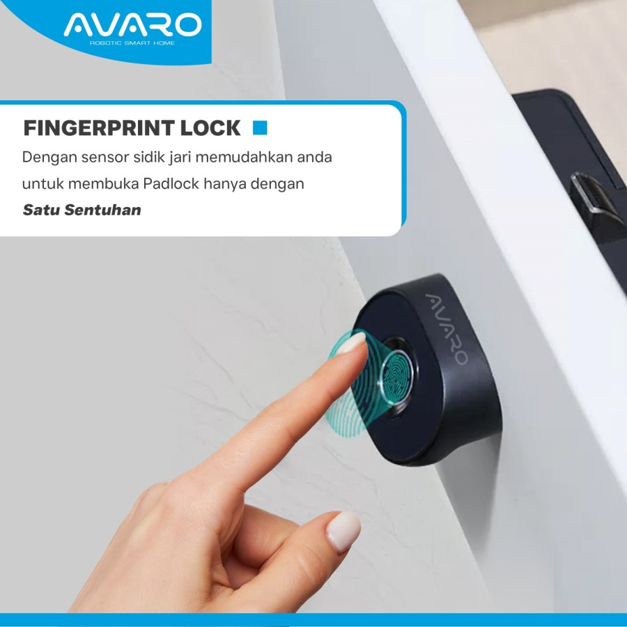 AVARO Smart Fingerprint Drawer Lock Cabinet SL05