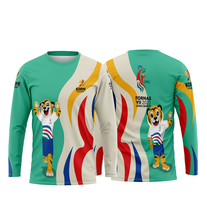 baju kaos fornas nasional vii bandung jawa barat fornas bandung juara dunia