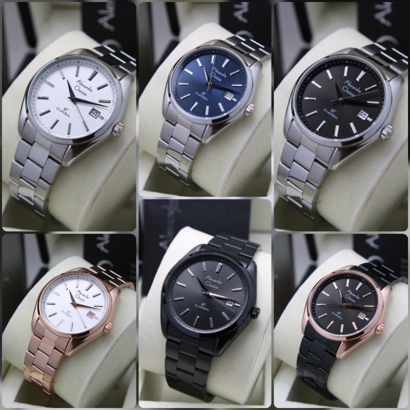 ALEXANDRE CHRISTIE 8656 / 8656MD PRIA ORIGINAL GARANSI 1TAHUN