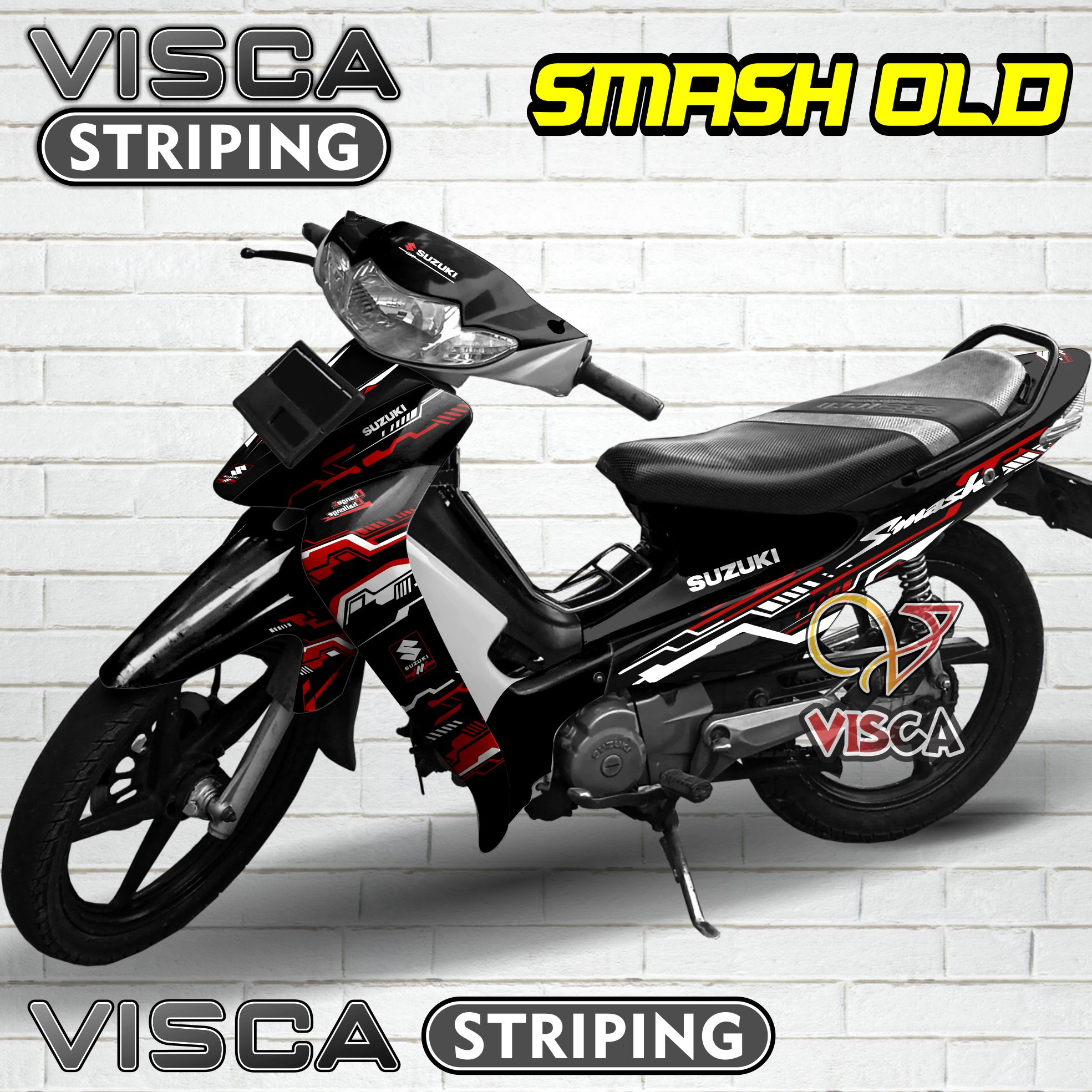 Decal Smash Lama Full Body - Stiker Smash Lama Full Body - Dekal Smash Lama Full Body - Striping Sma