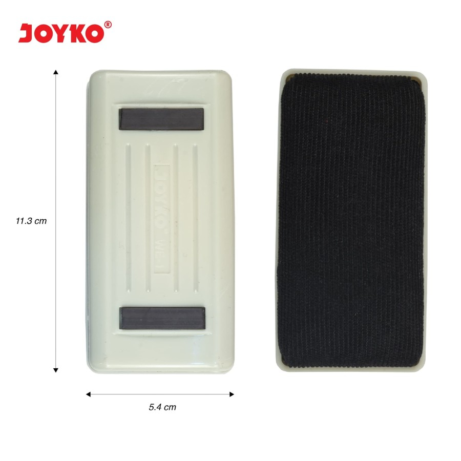 

[ 1 Buah ] Penghapus Papan Tulis - White Board Eraser Joyko WE-1 ( Dengan Magnet )