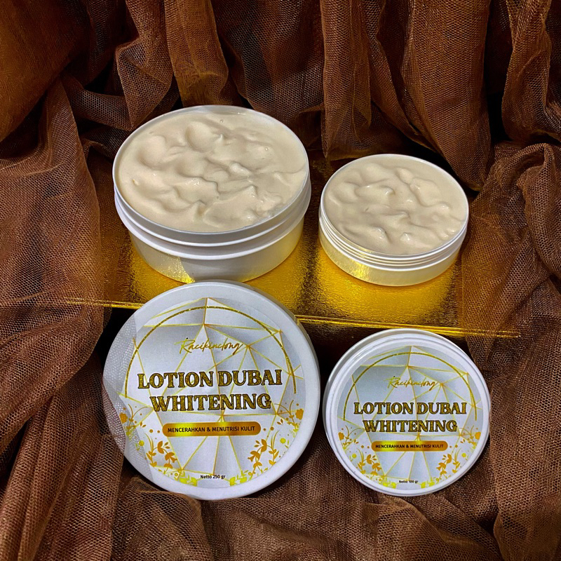 Hb Lotion Dubai Whitening Pemutih Kulit Ampuh 100gr - 250gr