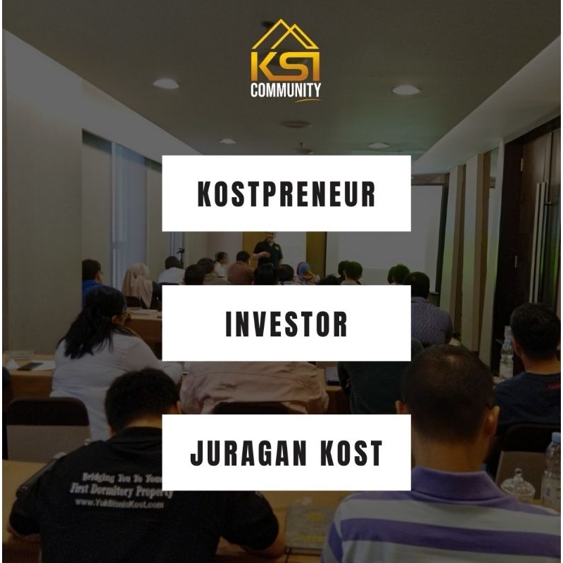 Tiket Workshop Bisnis Properti Kost