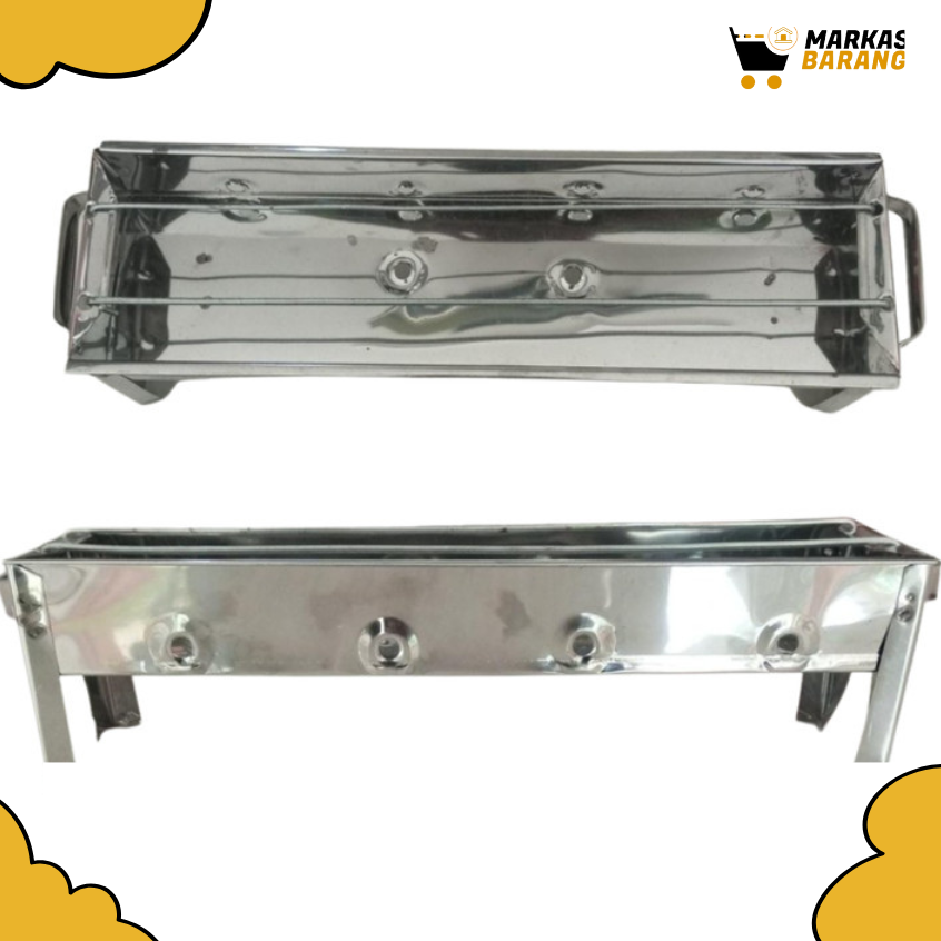 Panggangan Sate Arang Stainless