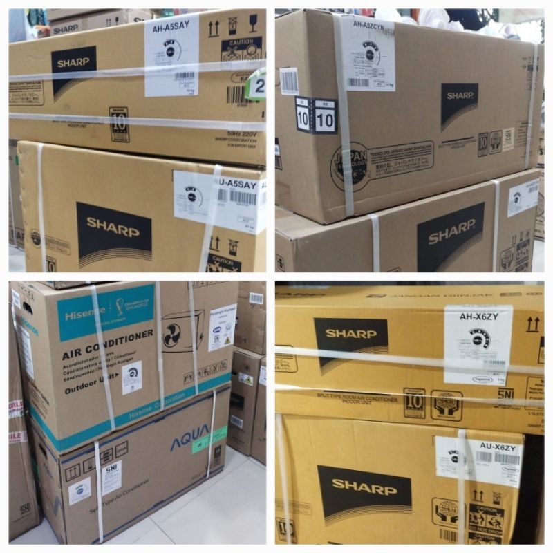 AC 1/2 PK 1PK BANYAK MEREK (KHUSUS CARGO LUAR CILEGON)