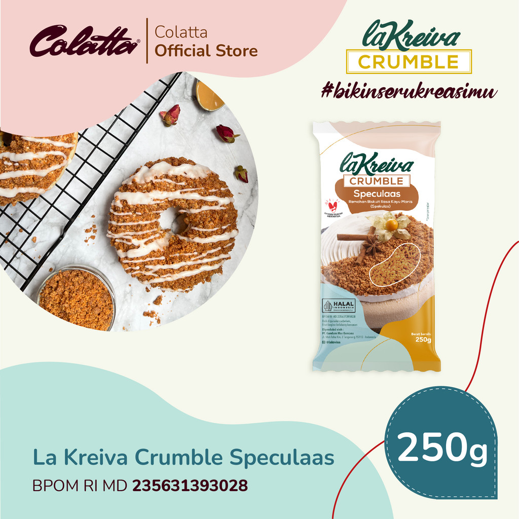 

La Kreiva Crumble Spekulas 250 g