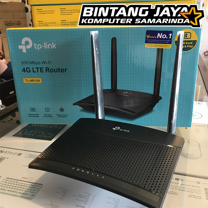 TP-LINK WIFI Router 4G LTE 300 Mbps TL-MR100