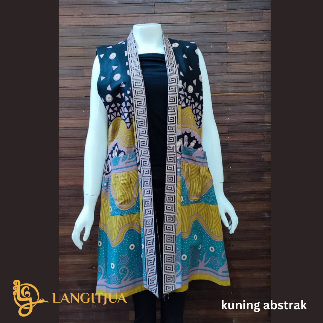 MARISA OUTER BATIK| VEST BATIK WANITA KEKINIAN