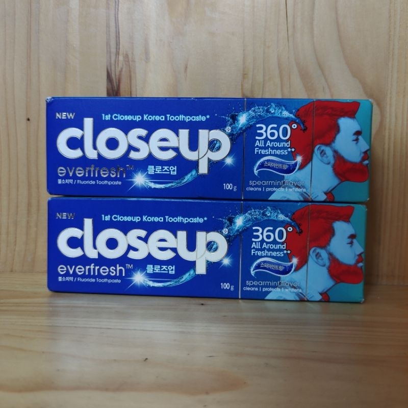 Pasta gigi close up Everfresh Spearmint Korea