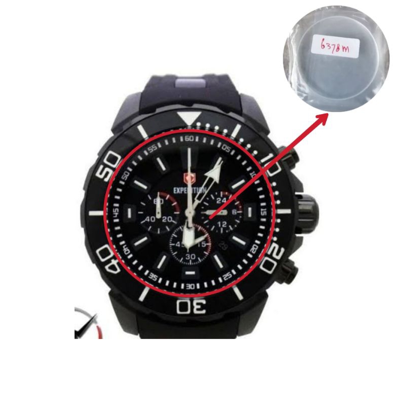 KACA jam tangan pria Expedition 6378 original