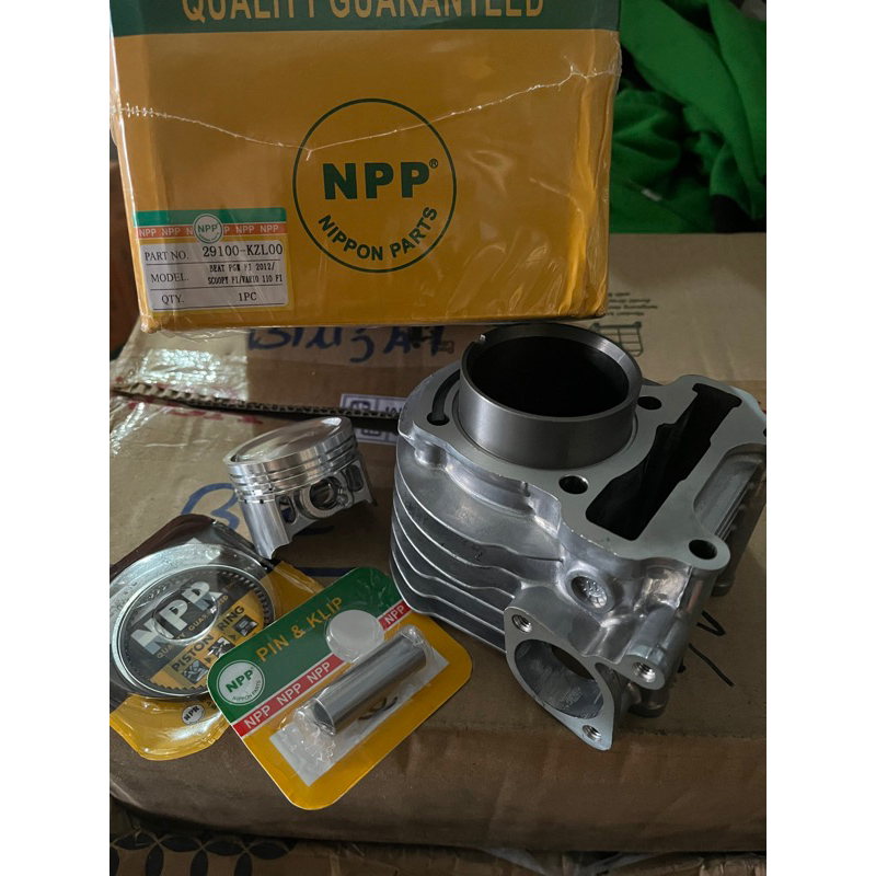 BLOK MESIN COMPLETE SEHER KIT BEAT FI / SCOOPY FI ( KZL )