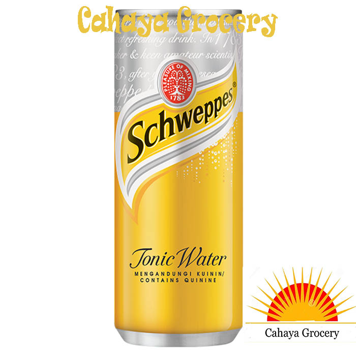 

Schweppes Tonic Water 250ml x 24 Cans (KURIR INSTANT / SAMEDAY)