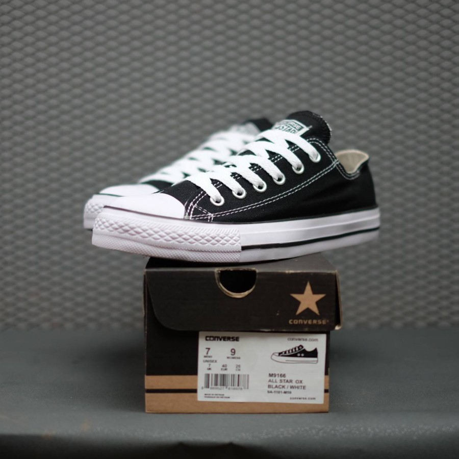 sepatu Allstar Classic Low Sepatu Sneakers Alstar Convers Pendek Warna Hitam Bahan Canvas Sekolah Pria Wanita Anak Sd Smp Sma Kuliah Nb Tali Full Hitam M1 Termurah