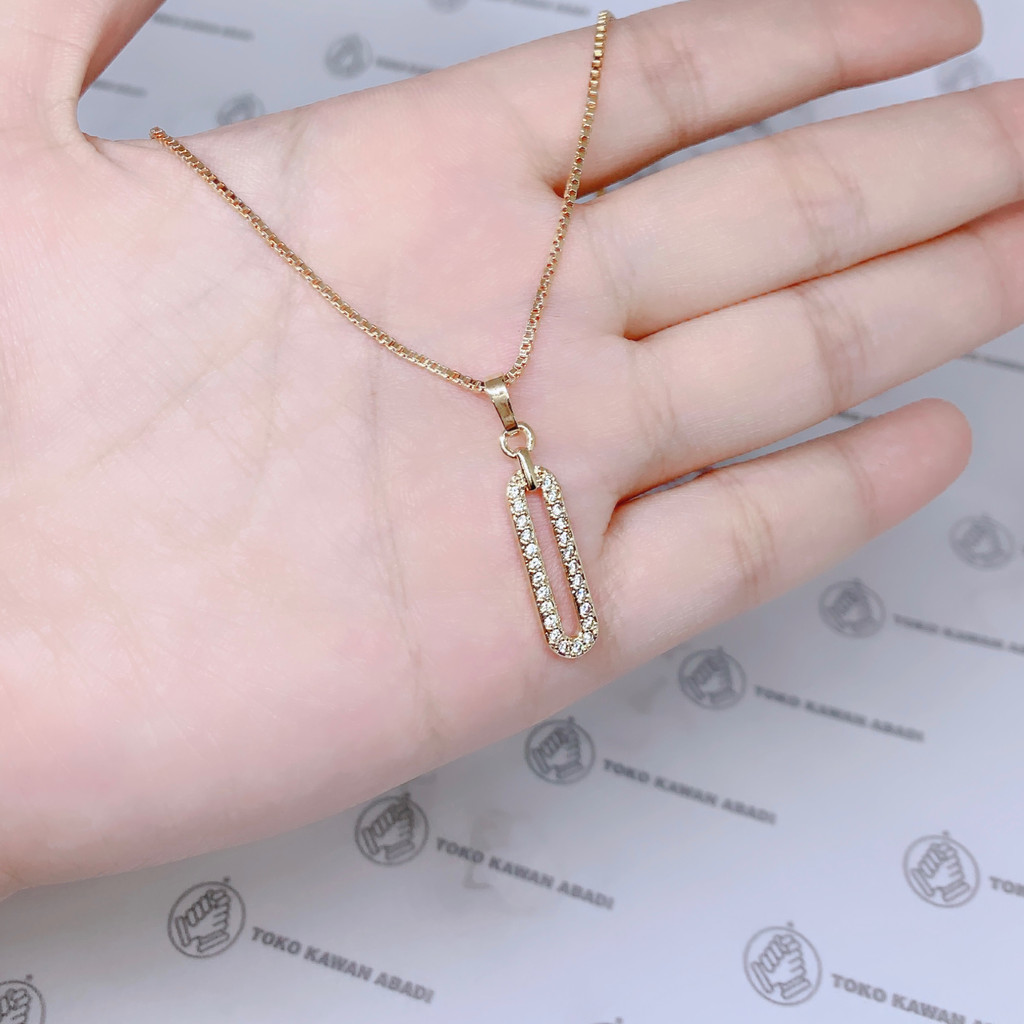 Xuping Gold Kalung Perhiasan Fashion Wanita Liontin Bali *39