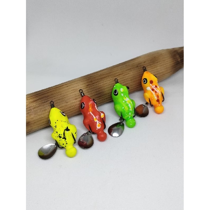 SOFTFROG MURAH/UMPAN CASTING/UMPAN PANCING/LURE/MODEL GEOL/