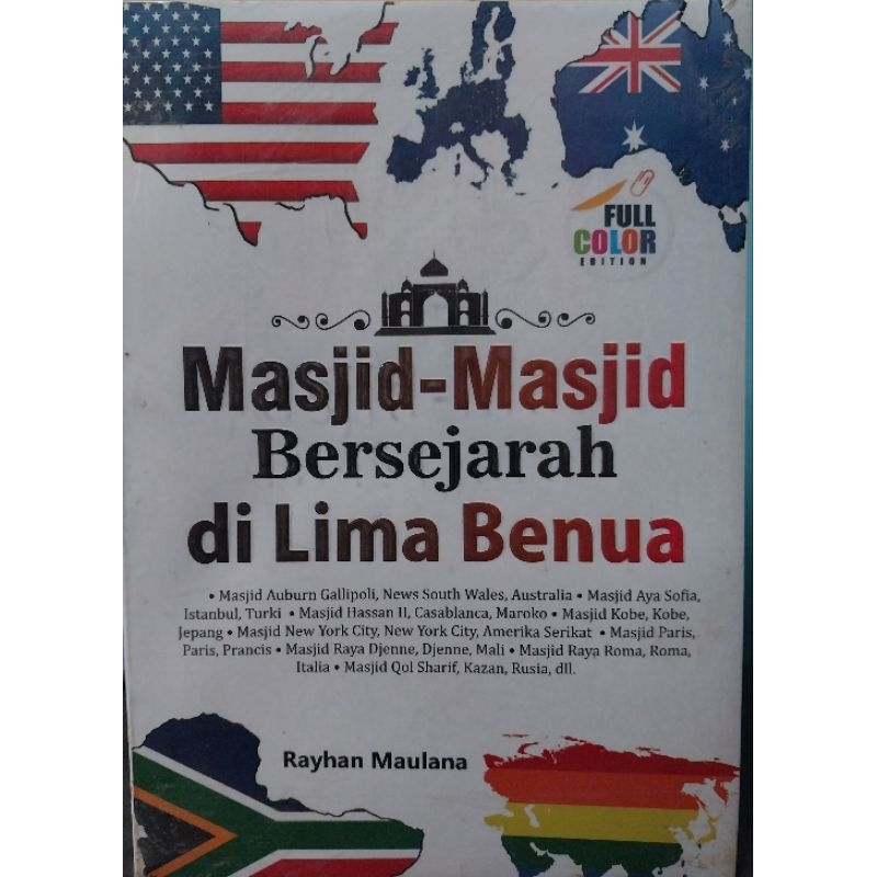 MASJID MASJID BERSEJARAH DI 5 BENUA