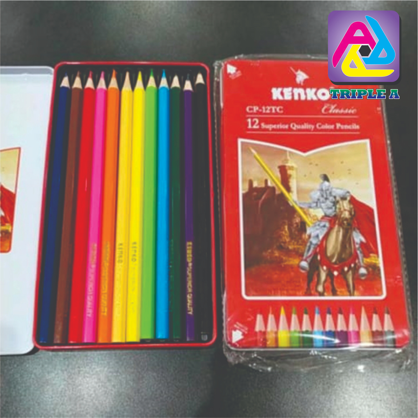 

PENSIL WARNA KENKO CP-12TC PANJANG
