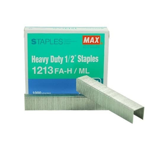 

Max Heavy duty Isi / Reffil Stapler / Staples 1213 FA-H ML