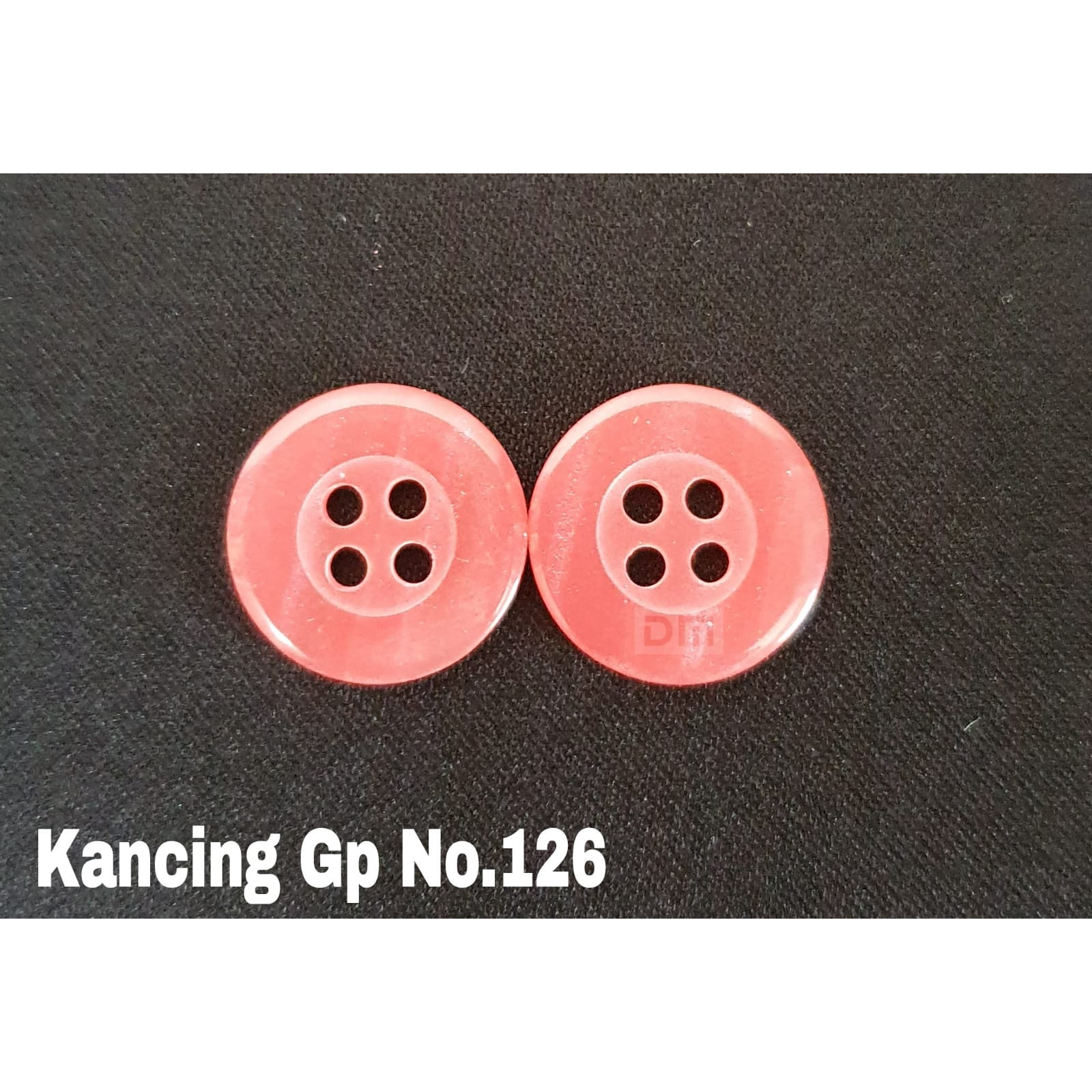 Kancing Jas/ Blazer Warna lubang empat #126