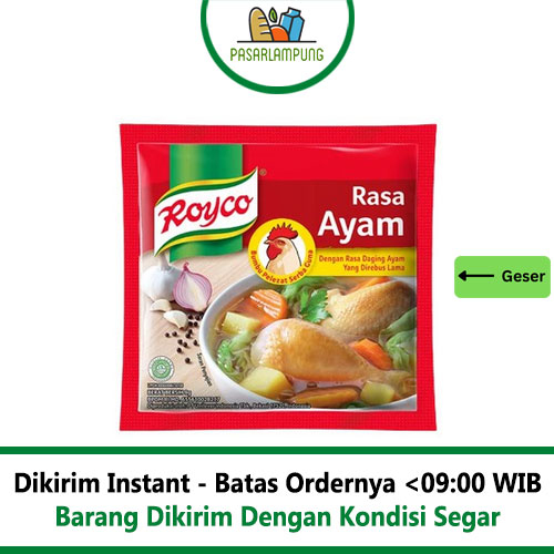 Royco Ayam / Sapi Renceng 8 Gr Pasar Lampung