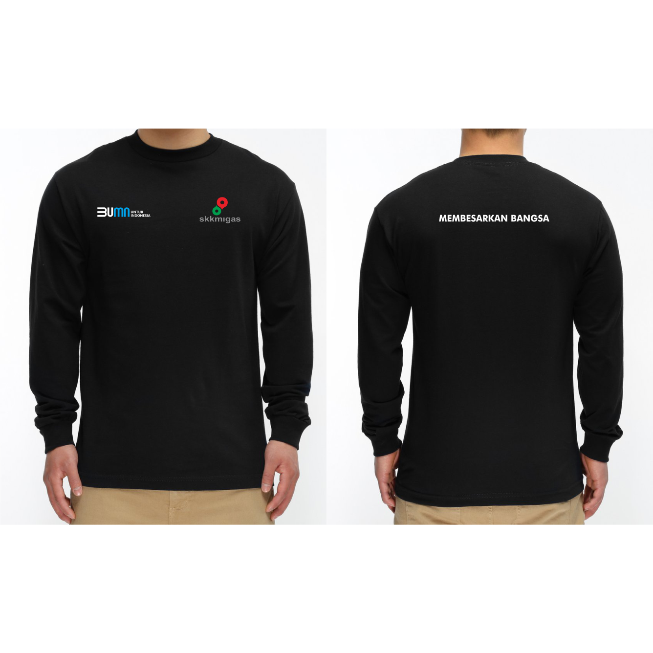 T- SHIRT KAOS LENGAN PANJANG SKK MIGAS