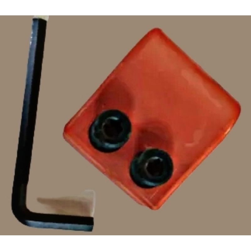 KLEM KLS BAUT DOUBLE Made in Malaysia Asli Disertai Kunci L Untuk Pengikat Egrek dan Penyambung Gala