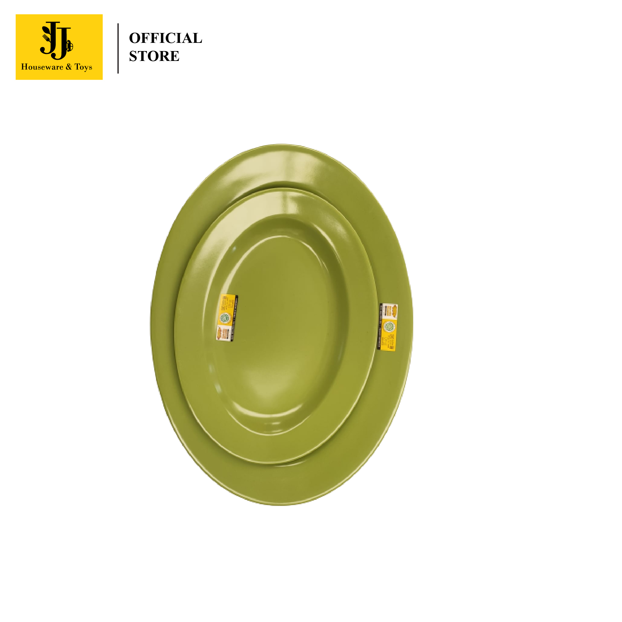 Golden Dragon Piring Oval