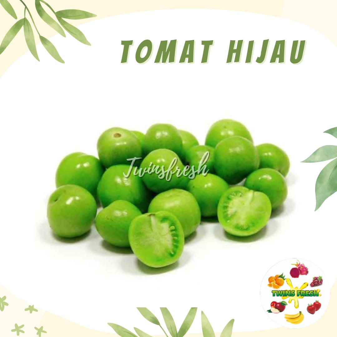 

Sayur Tomat Hijau 1kg - Twins Fresh