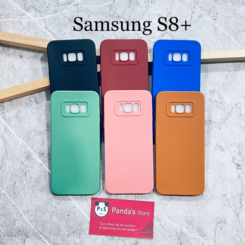 Softcase Pro Camera Samsung S8+ Plus Candy Case Full Color 3D Silikon TPU