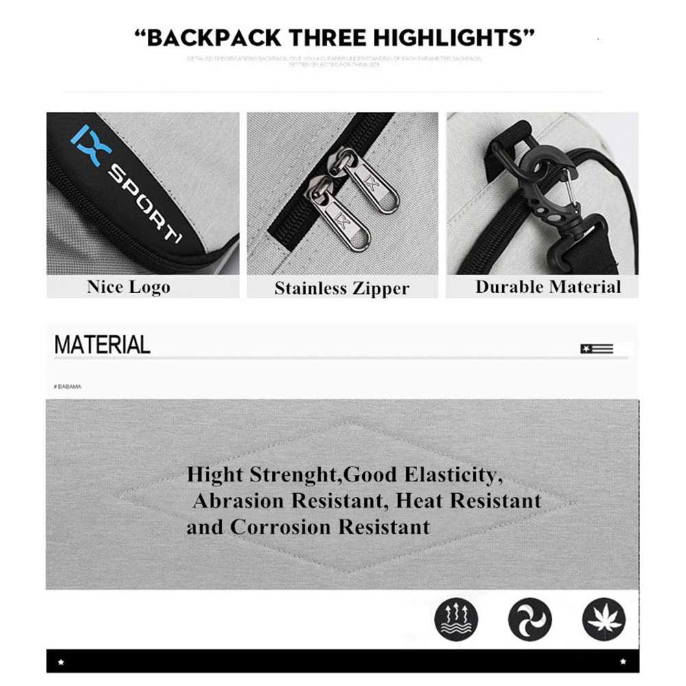 Tas Jinjing Selempang Duffel Gym Fashion Travel Bag Big Size Tas Kapasitas Besar Penyimpanan Barang