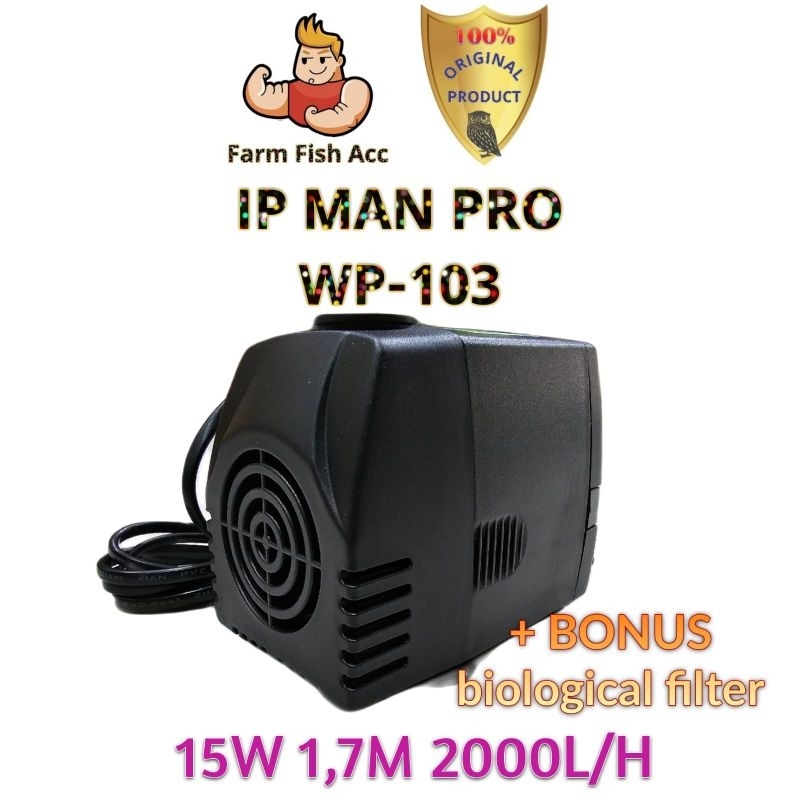 POMPA CELUP IP MAN PRO WP 103 + BIOLOGICAL BONUS