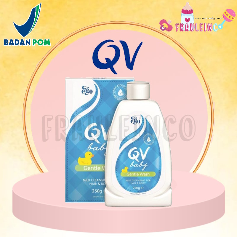 *FRAULEINCO* QV Baby Gentle Wash 250g / Sabun Mandi Bayi