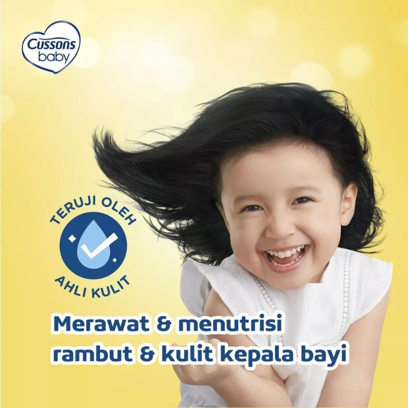 QEILA - Cussons Baby Hair Lotion - Losion Rambut Bayi Ukuran 50 ml &amp; 100ml