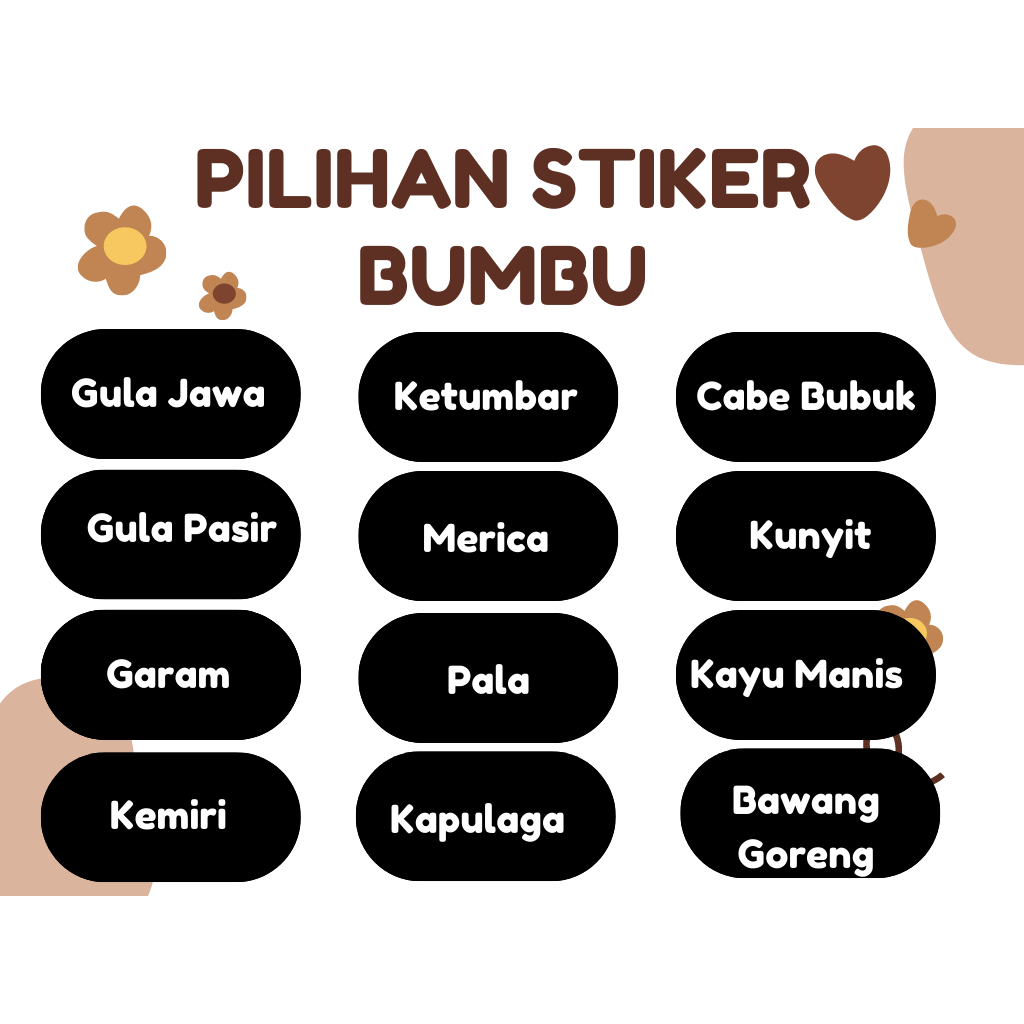 

Stiker Bumbu Anti Air - Motif B