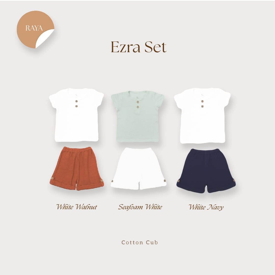 COTTON CUB - Ezra Set - Setelan Bayi & Anak