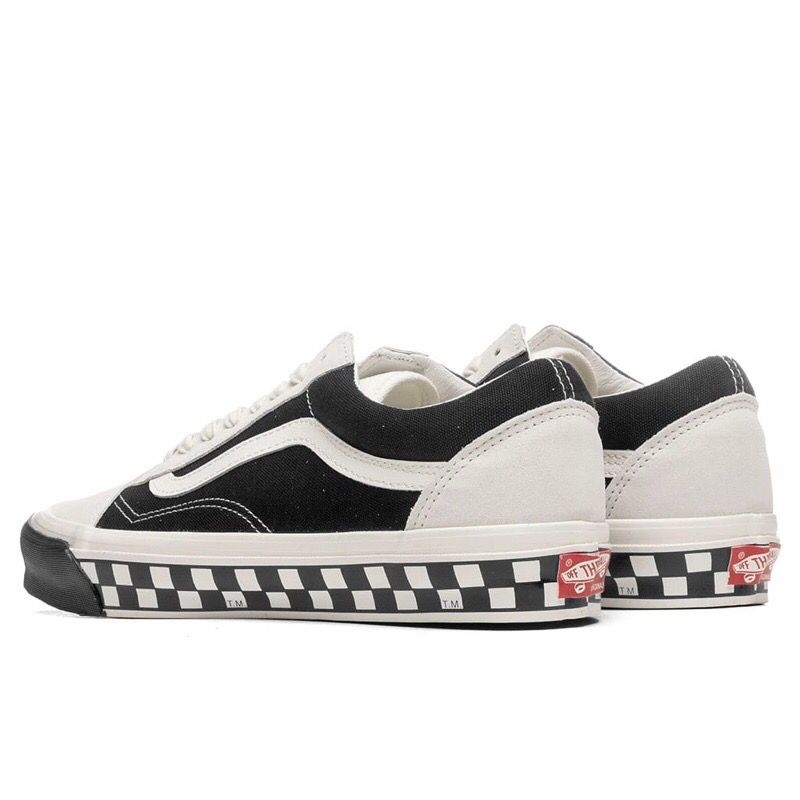 Vans Vault OG old Skool LX Bumper Carscheck White Black Original