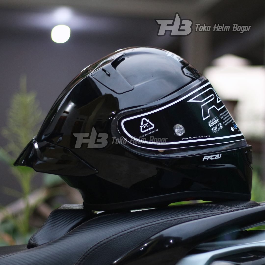 RSV FFC21 BLACK Glossy spoiler 3D DARK V2
