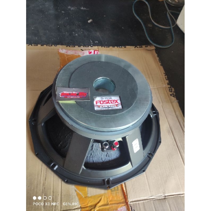 Speaker Fostex 1550 subwoofer vc4,5in