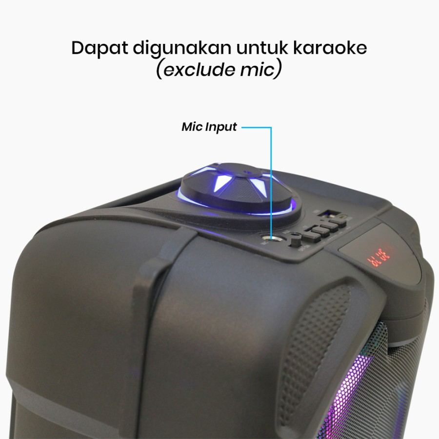 Speaker Simbadda CST-727N Plus RGB Bluetooth