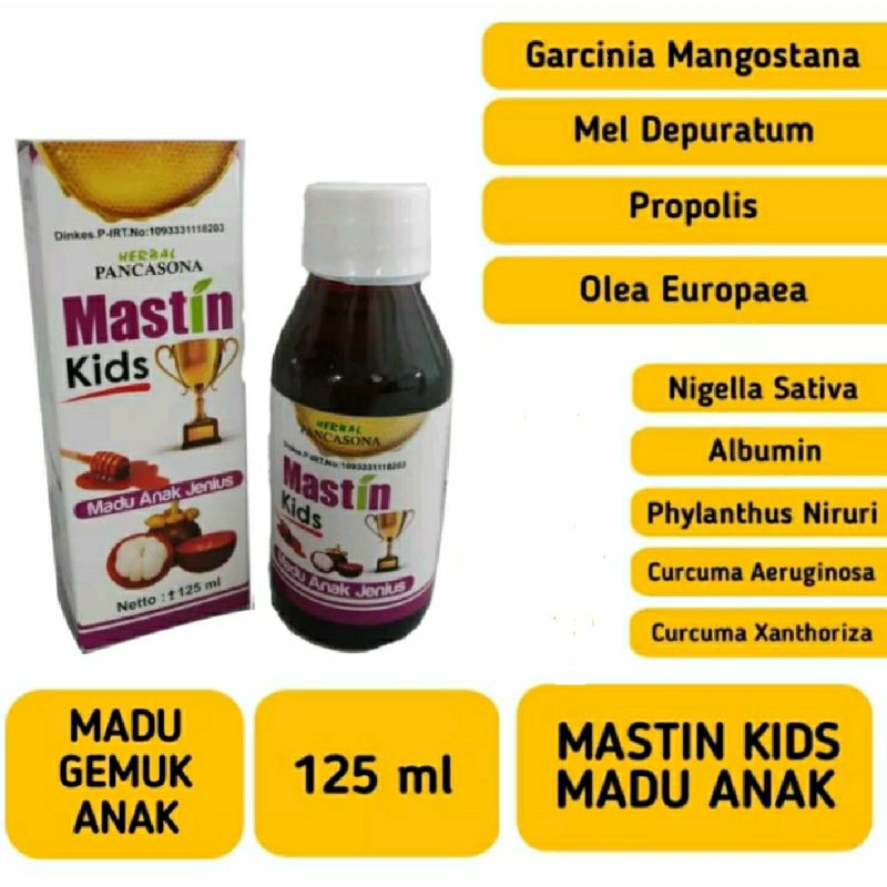 

Mastin Kids Madu Anak Pintar Jenius