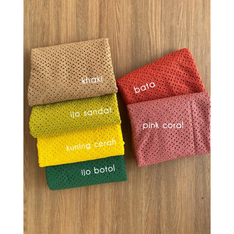 Yukakebaya || Kain Katun Bordir Embrodeiry