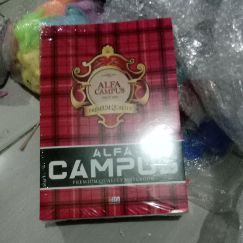 

buku campus Alfa premium quality isi 50 lemabar