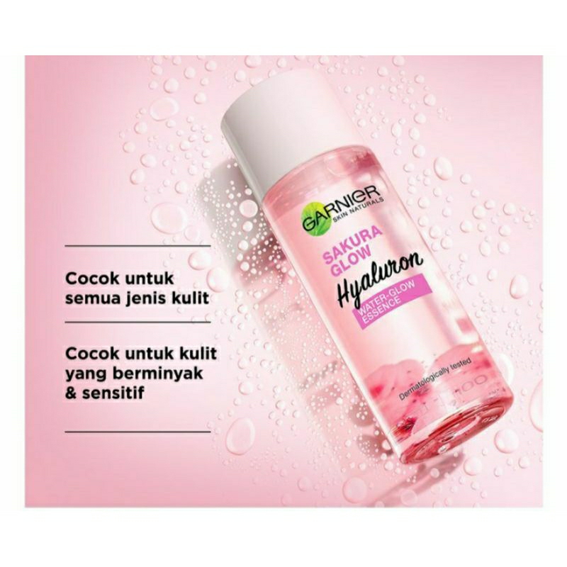 Garnier Sakura Glow Hyaluron water glow essence 30ml