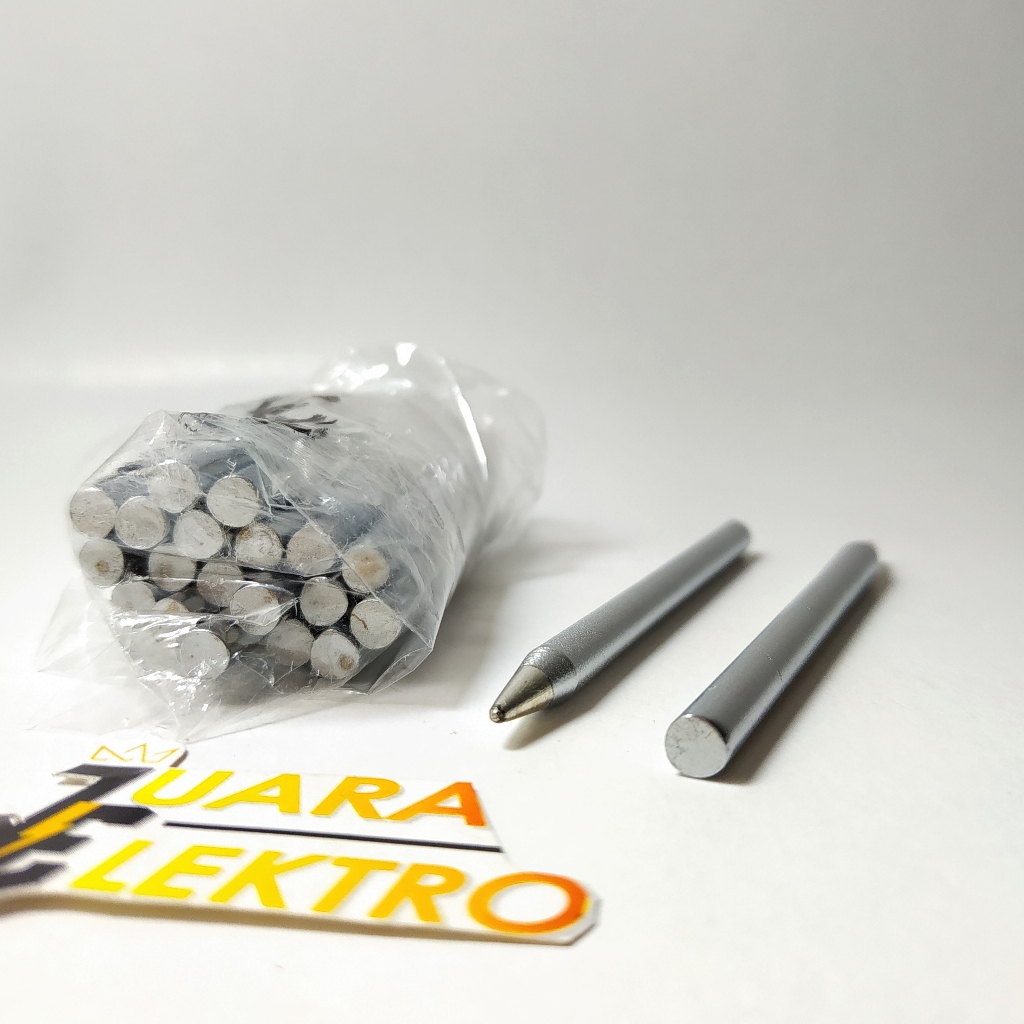 Mata Solder 60 Watt Kecil RRT Silver | Mata Pen Solder Silver 60 Watt | Iron Plating Soldering Tip