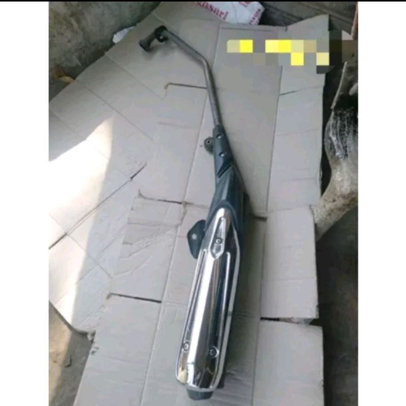 Kenalpot Setandar Yamaha Jupiter Mx New 135 Original Copotan