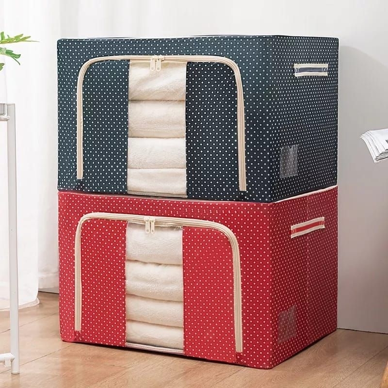 Storage Box Besar 66 Liter Box Pakaian Storage Box Serbaguna